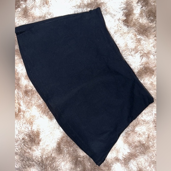 NEW XL Wild Fable Seamless Black High-Rise Stretchy Mini Skirt / Skort - Picture 4 of 8